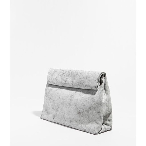 leather lunch bag purse